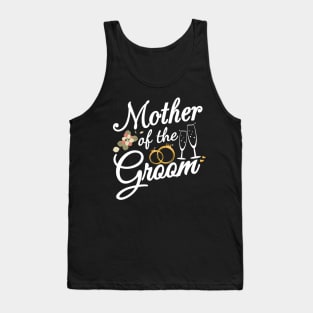 Mother Of The Groom Mom For Wedding Or Bachelor Tank Top